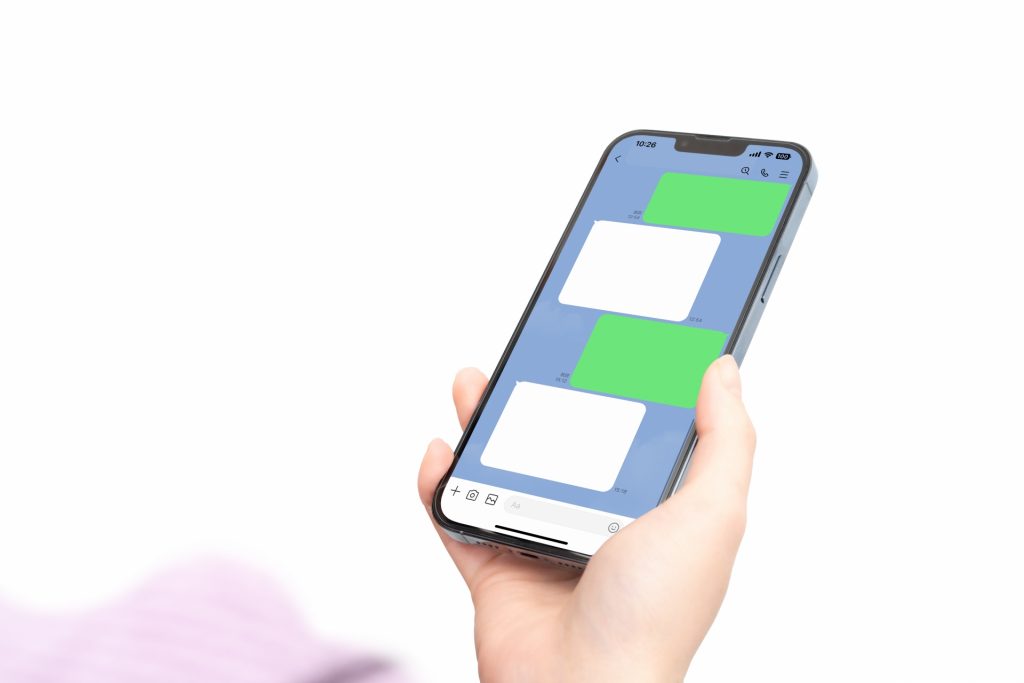 SNSでメッセージを確認する