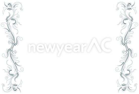 飾り枠 No 無料年賀状素材22 令和4年 寅年 とら 年賀状ac