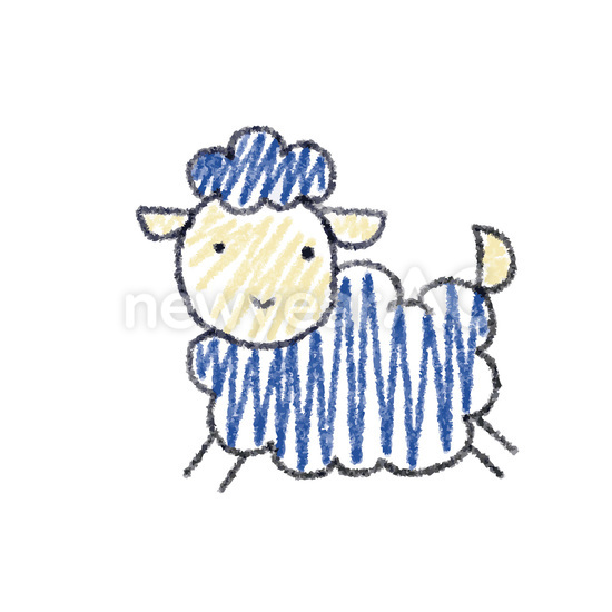 羊イラスト　8