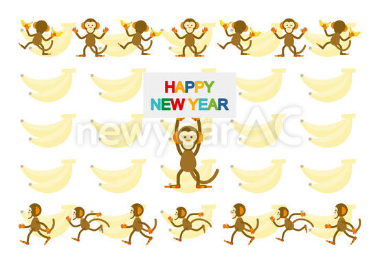 踊るサルと走るサル