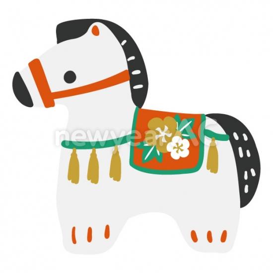 張り子の馬
