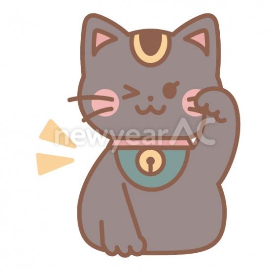 黒の招き猫