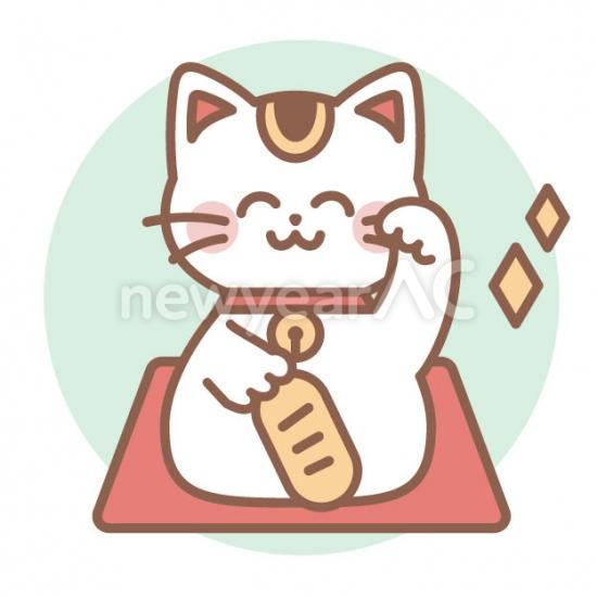 笑顔の招き猫