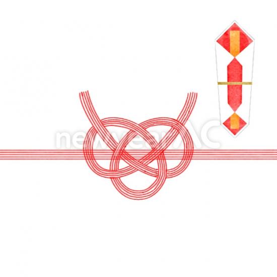 熨斗付き　あわび結び