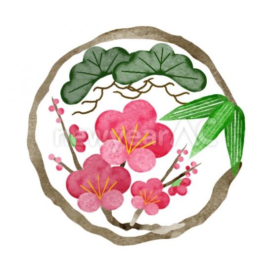 松竹梅　ワンポイント