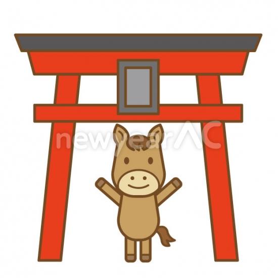 午、鳥居
