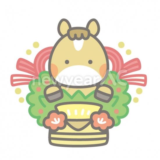 午の門松