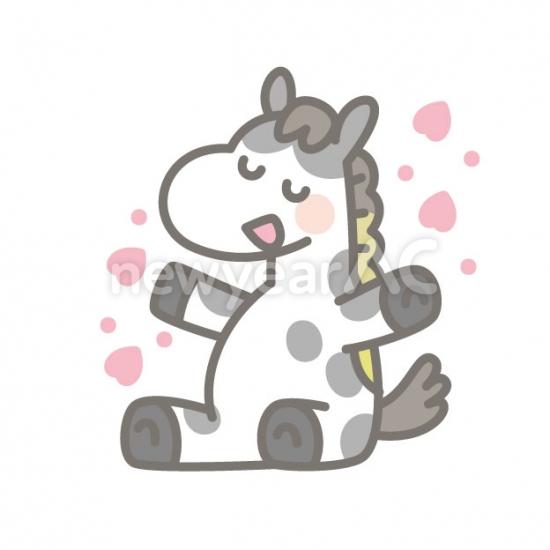 ハートと馬