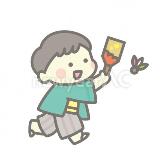 羽付き