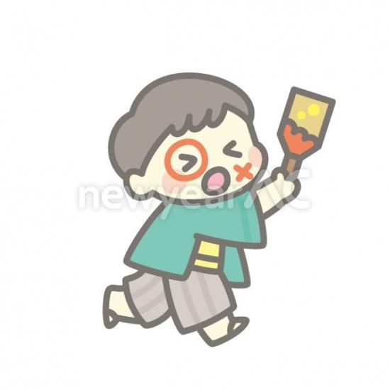 羽付きラクガキあり