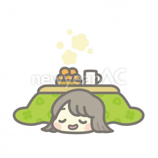 こたつむり　女の子