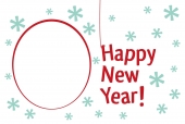 HAPPY NEW YEAR 写真フレーム