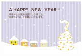 雪降る町と巳
