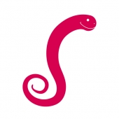 へび　赤