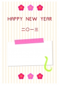 HAPPY NEW YEAR　蛇
