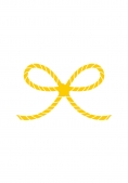 組み紐　黄