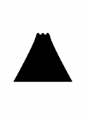 富士山 シルエット2
