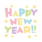 フォント　HAPPY　NEW　YEAR1