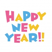 フォント　HAPPY　NEW　YEAR2