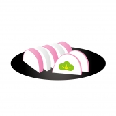 正月料理　かまぼこ