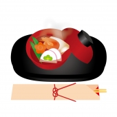 お雑煮箸付き
