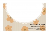 花柄とレース