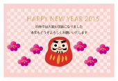 達磨と梅