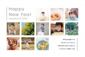 写真フレーム年賀状　正方形