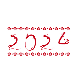 身体で2024を表現している辰