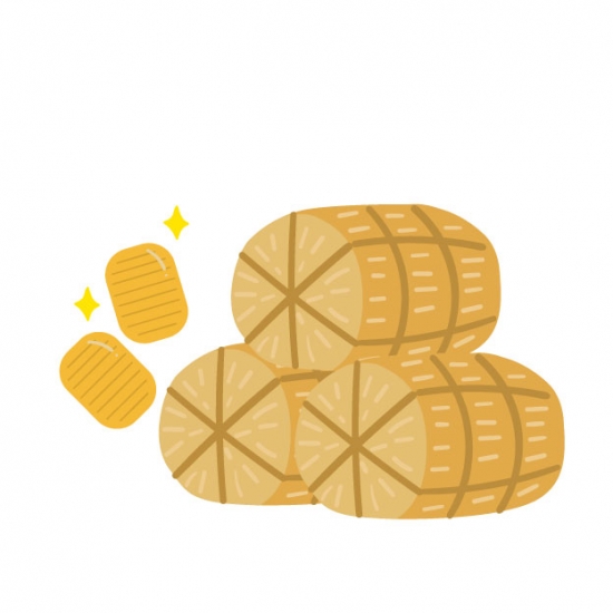 俵と小判