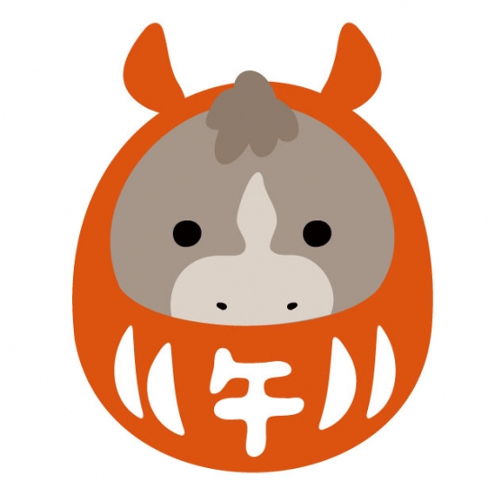 だるまの馬