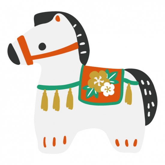 張り子の馬