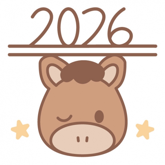 馬と2026のロゴ
