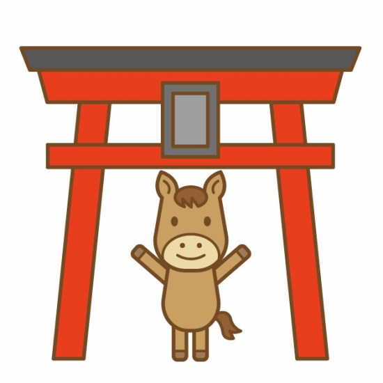 午、鳥居