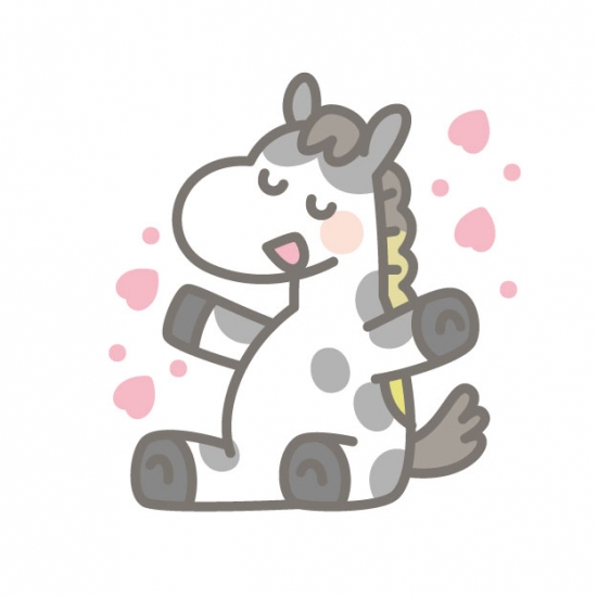 ハートと馬