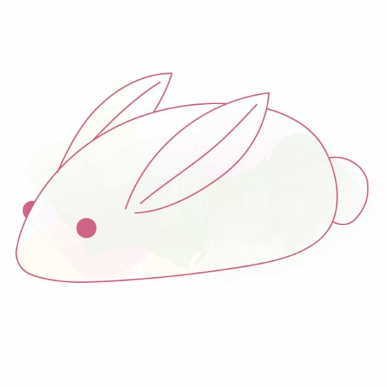 雪うさぎ