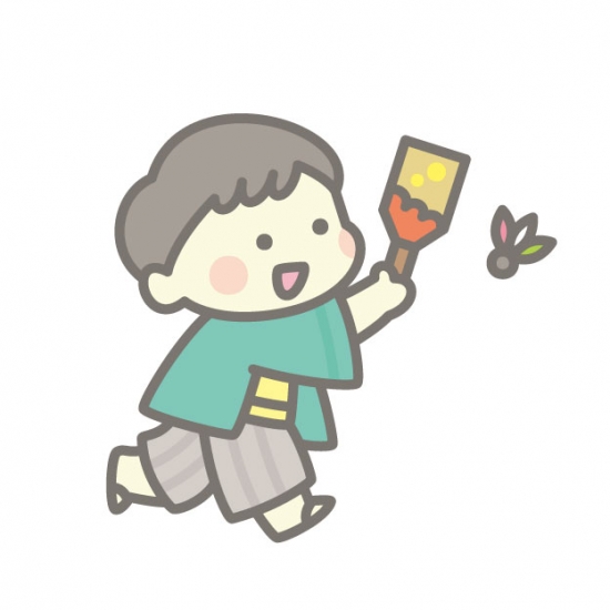 羽付き