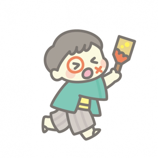 羽付きラクガキあり