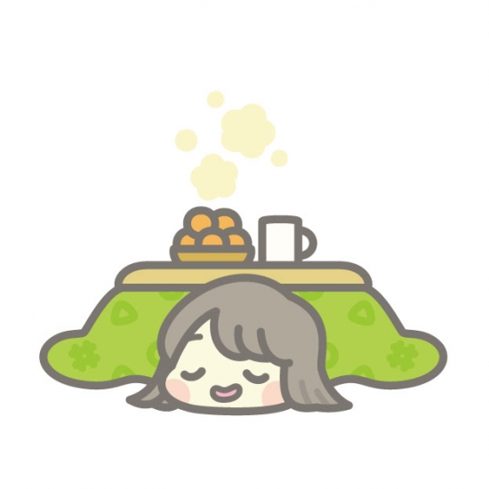 こたつむり　女の子